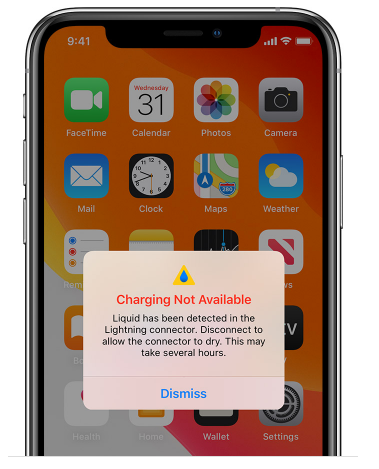 宜州苹果14维修店分享iPhone 14 不小心被打湿怎么办 